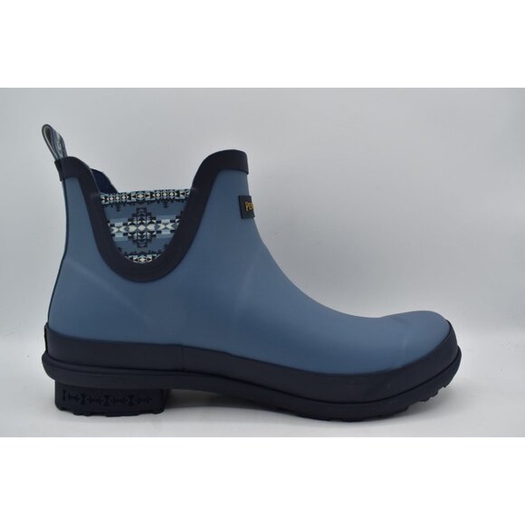 Pendleton Womens Size 11 Desert Dawn Blue Chelsea Rain Boots Shoes - Picture 8 of 14